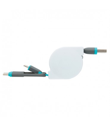 CABLE RETRACTABLE 3 EN 1 - P302.223