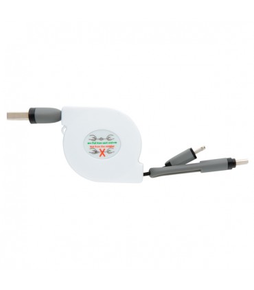 CABLE RETRACTABLE 3 EN 1 - P302.223
