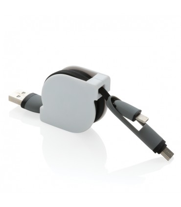 CABLE RETRACTABLE 3 EN 1 - P302.223