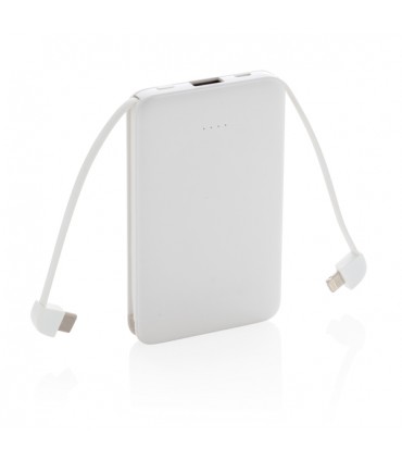 BATTERIE DE SECOURS 5000 mAh AVEC CÂBLE INTÉGRÉ - P322.081