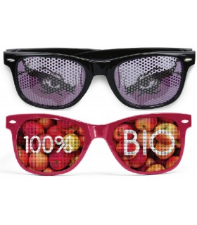 Lunettes de soleil personnalisées avec verres imprimés