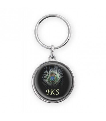 Porte-clés rond Zamac - EXPRESS