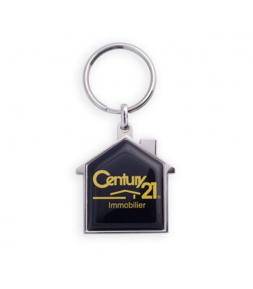 Porte-clé forme maison Zamac - EXPRESS