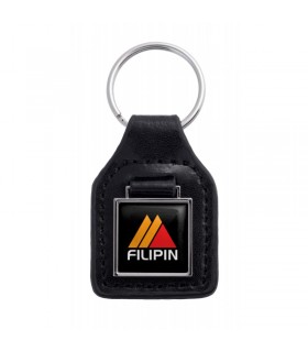 EXPRESS- PORTE CLES SIMILICUIR CARRE - RUKC11