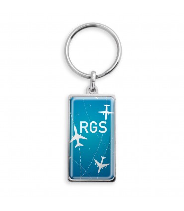 EXPRESS - PORTE CLE ZAMAC RECTANGLE