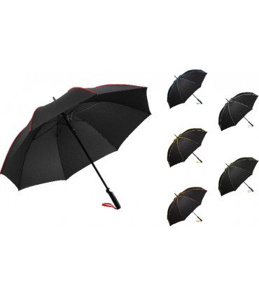 PARAPLUIE AUTOMATIQUE COUTURES COLOREES 115cm - 4399