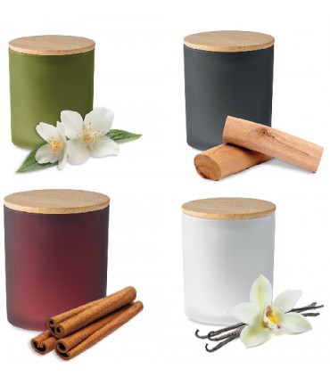 BOUGIE EN CIRE VEGETALE 120GR - MO6612