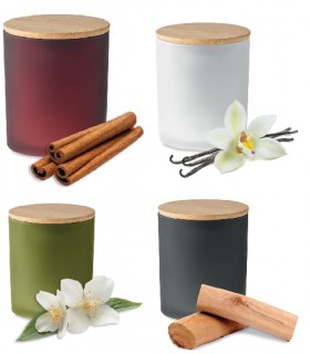 BOUGIE EN CIRE VEGETALE 200gr - MO6613