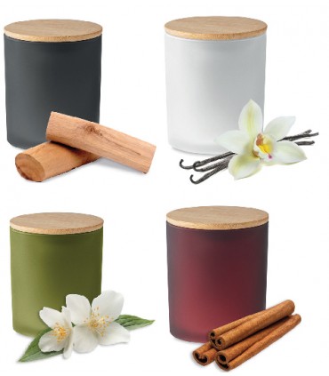 BOUGIE EN CIRE VEGETALE 280gr - MO6621