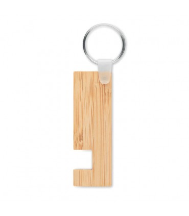 SUPPORT ET PORTE-CLES EN BAMBOU - MO6596