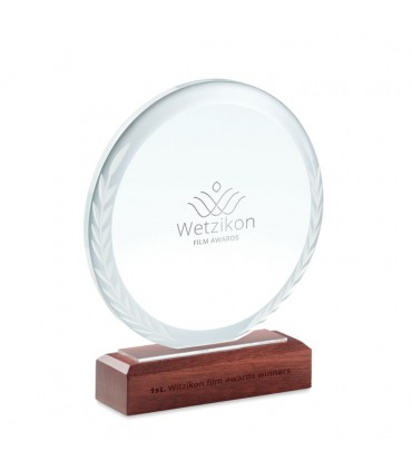 PLAQUE TROPHEE RONDE - MO6586