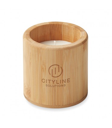 BOUGIE EN CIRE VEGETALE 160gr - MO6668