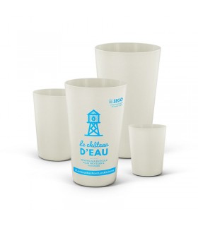 Gobelet réutilisation biocomposite 30 cl