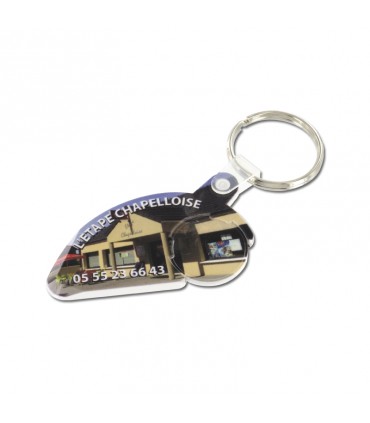 Porte-clés jeton gratte-jeux