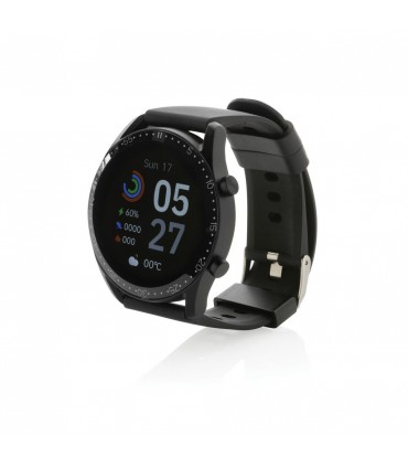 MONTRE CONNECTEE RONDE EN TPU RECYCLE RCS - P330.831