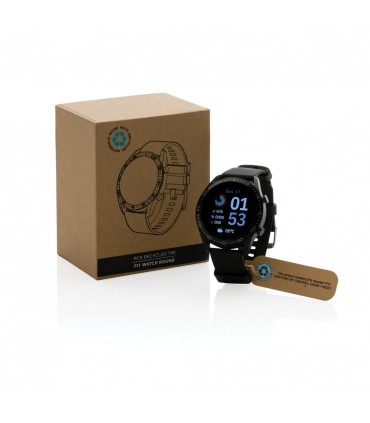 MONTRE CONNECTEE RONDE EN TPU RECYCLE RCS - P330.831