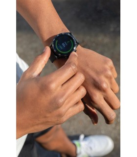 MONTRE CONNECTEE RONDE EN TPU RECYCLE RCS - P330.831
