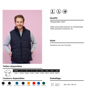 BODYWARMER MATELASSÉ - 44002