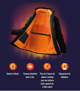 VESTE CHAUFFANTE - RGA210