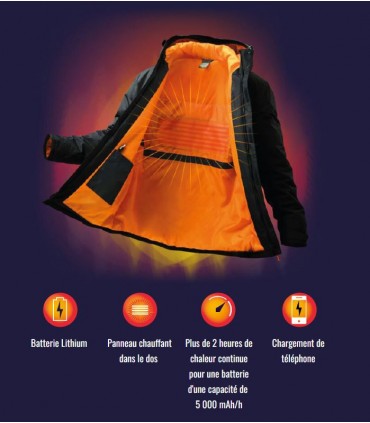 VESTE CHAUFFANTE - RGA210