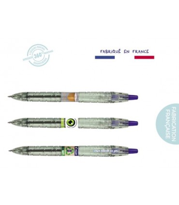 STYLO BILLE EN PLASTIQUE RECYCLE PILOT® - B2P ECOBALL 10