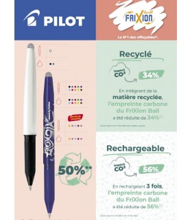 ROLLERS ENCRE GEL THERMOSENSIBLE PILOT® - FRIXION BALL
