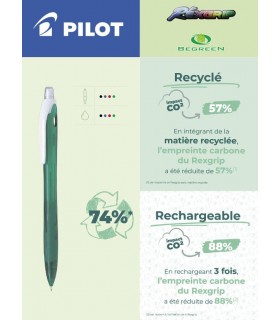 PORTE-MINES PILOT® - REXGRIP BEGREEN PM