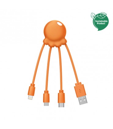 CABLE DE CHARGE MULTI-CONNECTEURS - OCTOPUS ECO