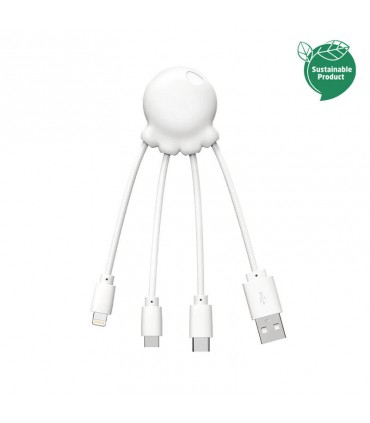 CABLE DE CHARGE MULTI-CONNECTEURS - OCTOPUS ECO