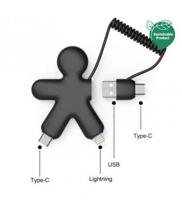 CABLE DE CHARGE MULTI-CONNECTEURS - BUDDY CABLE