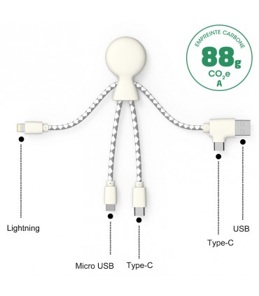 CABLE DE CHARGE MULTI-CONNECTEURS - MR BIO