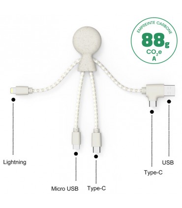 CABLE DE CHARGE MULTI-CONNECTEURS - MR BIO