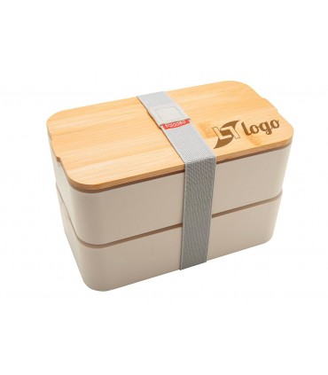 BENTO AVEC COUVERCLE EN BAMBOU MIHARA - PLR000526