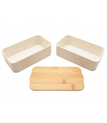BENTO AVEC COUVERCLE EN BAMBOU MIHARA - PLR000526