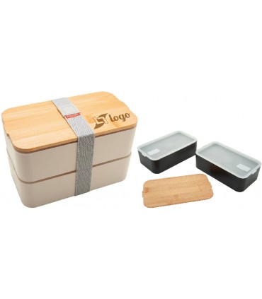 BENTO AVEC COUVERCLE EN BAMBOU MIHARA - PLR000526