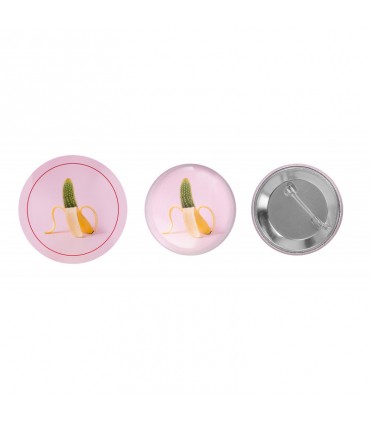 Badge bouton français