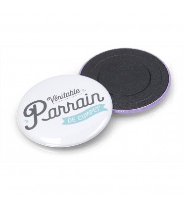 Magnet bouton français