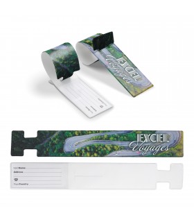 Etiquette à bagages française