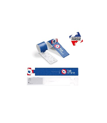 Etiquette à bagages française