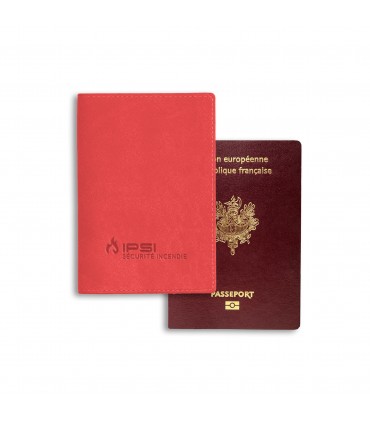 Protège passeport simili cuir