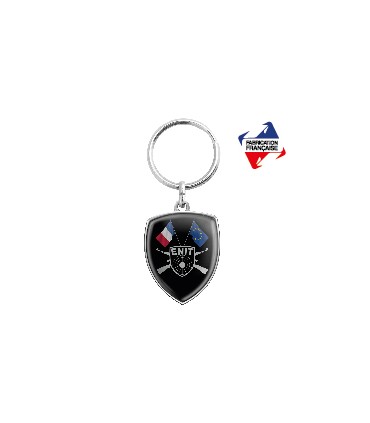 PORTE-CLÉS ZAMAC FORME BLASON - RUKC15