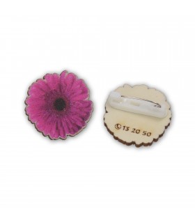 BADGE EN BOIS - BADBOIS