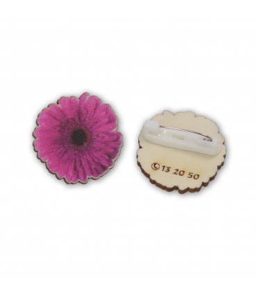 BADGE EN BOIS - BADBOIS