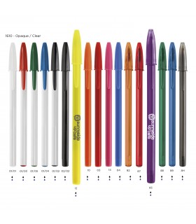 Stylo BIC® 4 Couleurs 3+1HB publicitaire. Crayon 3 couleurs critérium.