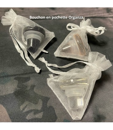 Bouchon de bouteille en verre
