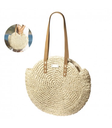 Sac en raphia synthétique