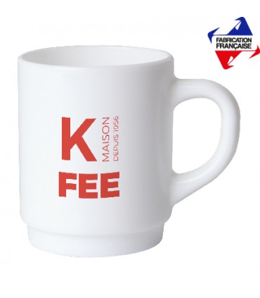 Mug français en opale