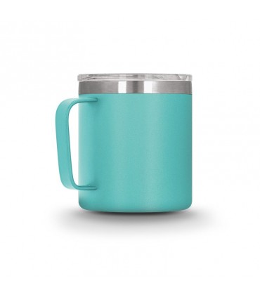 MUG ISOTHERME DOUBLE PAROI INOX AVEC COUVERCLE - MUG370
