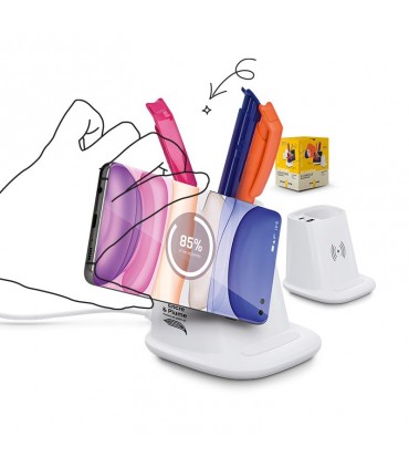 CHARGEUR INDUCTION OU CABLE POT A CRAYONS - CHU465