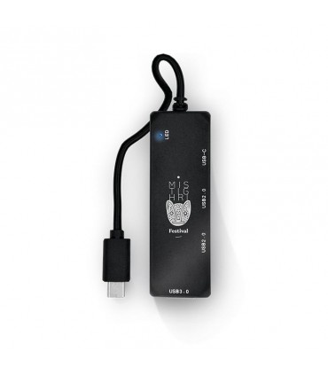 HUB RABS MULTIPORT USB TYPE-C - EL2359
